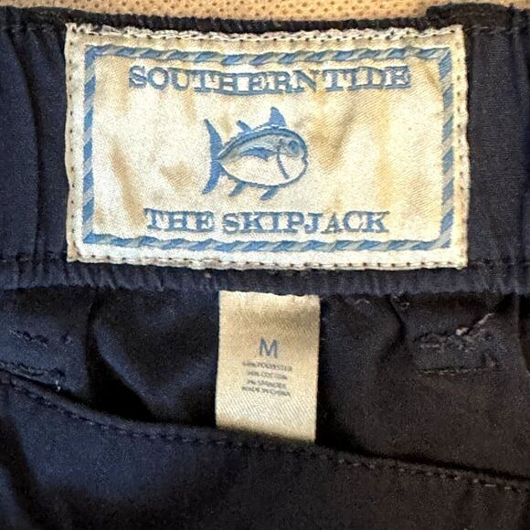 Southern Tide Skipjack Shorts Mens M (31/32) Blue Flat Front Performance Casual - Picture 3 of 10